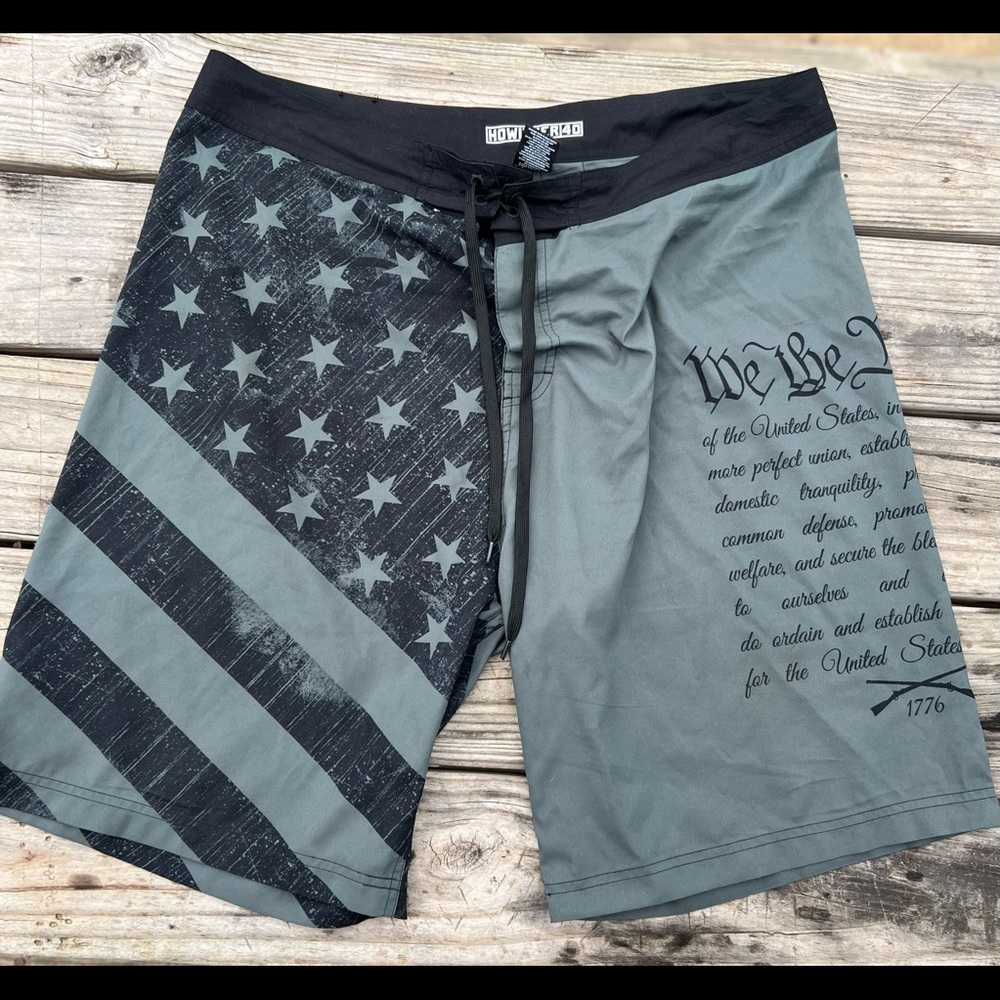 Howitzer by Affliction We The People board shorts